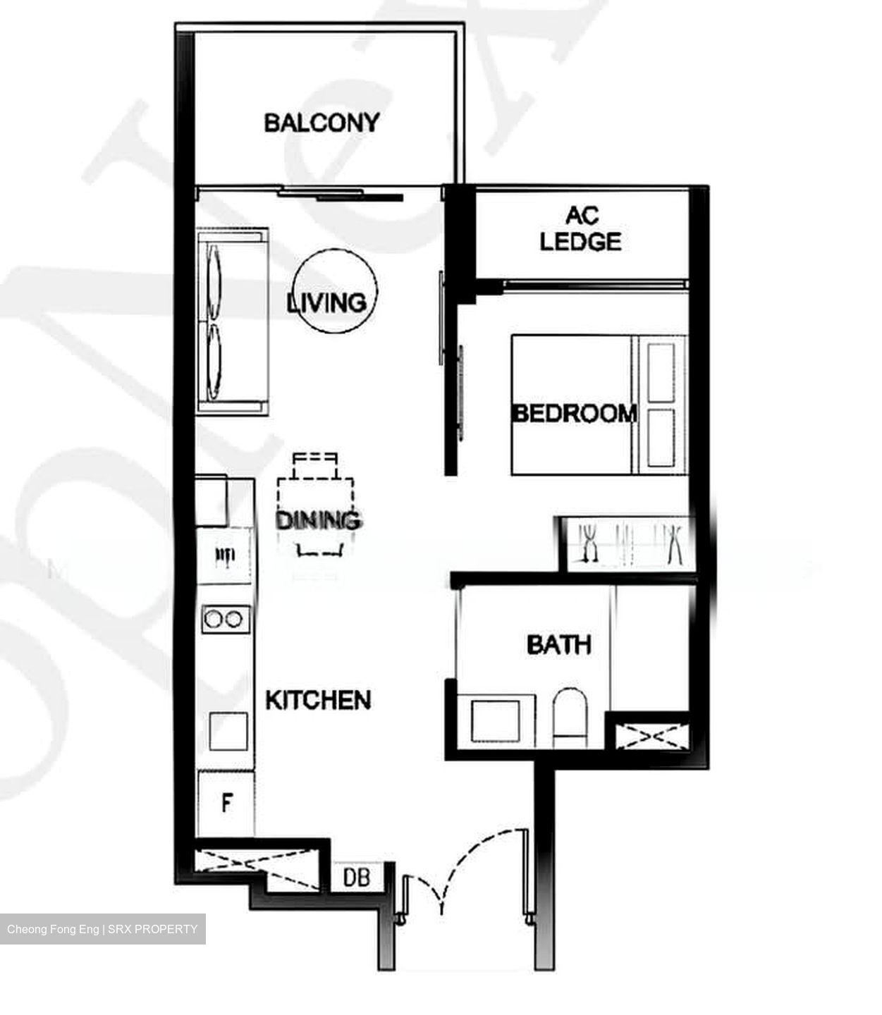 Kingsford Waterbay (D19), Apartment #603952421